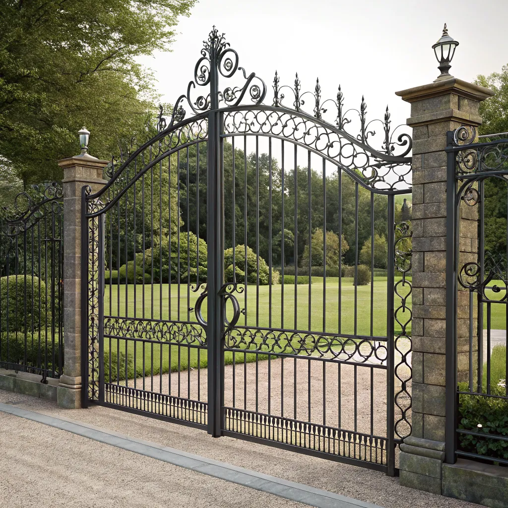 Wrought Iron Gate